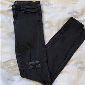 Black American Eagle jegging